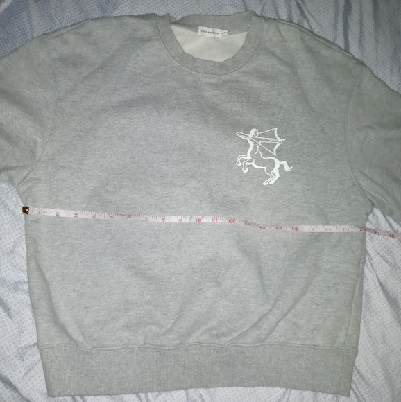 Good American Oversized Sagittarius Sweatshirt Size 1/S - Picture 6 of 12